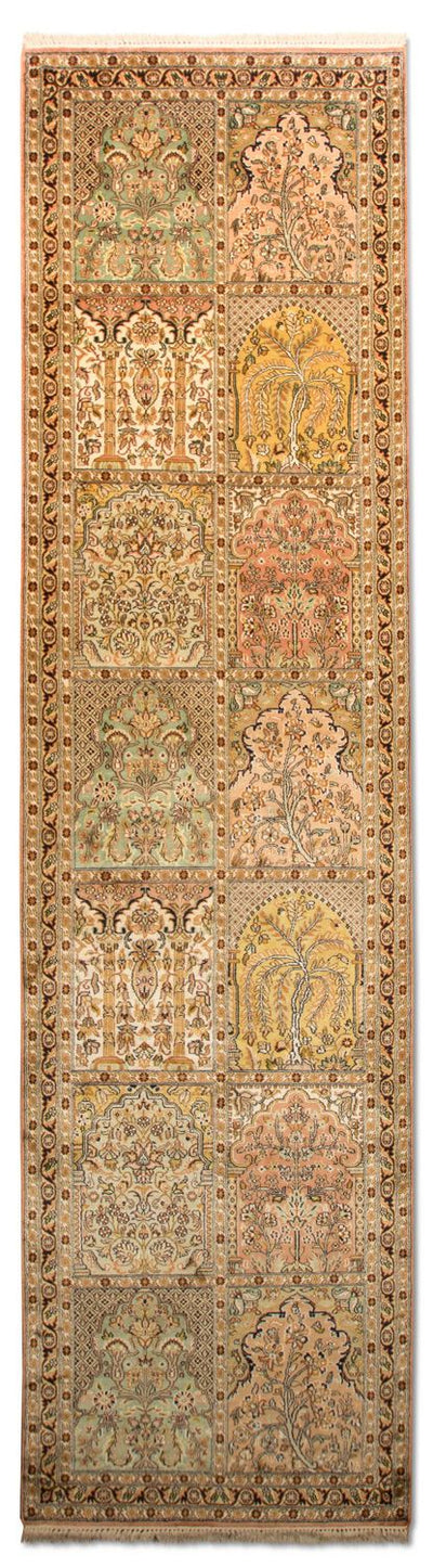 Kashmir Silk Rug 77x316cm - Oriental Rug
