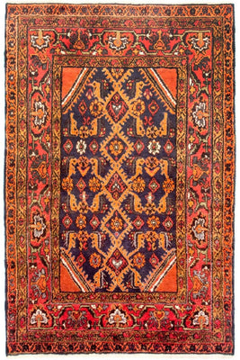 Perser Rug - Nomadic - 183 x 110 cm - orange