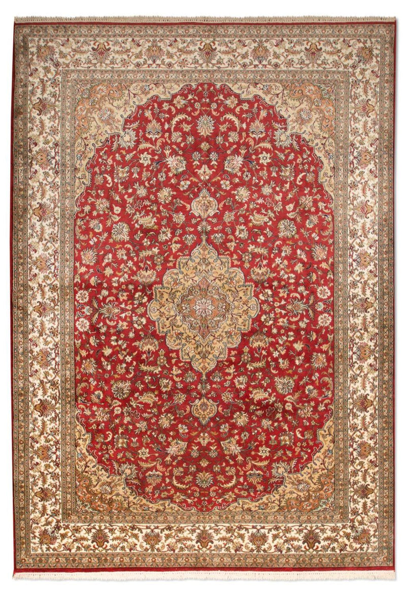 Silk Rug - Kashmir Silk - 245 x 170 cm - red