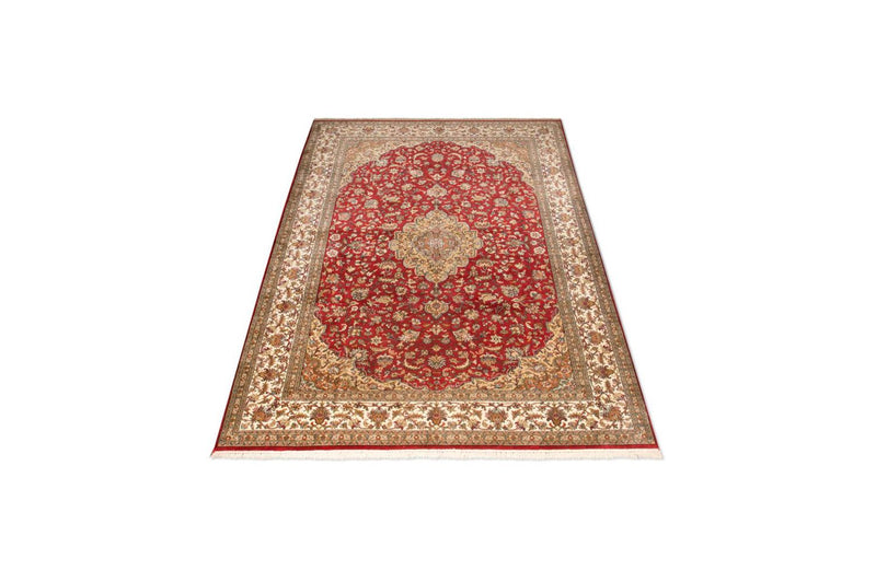Silk Rug - Kashmir Silk - 245 x 170 cm - red