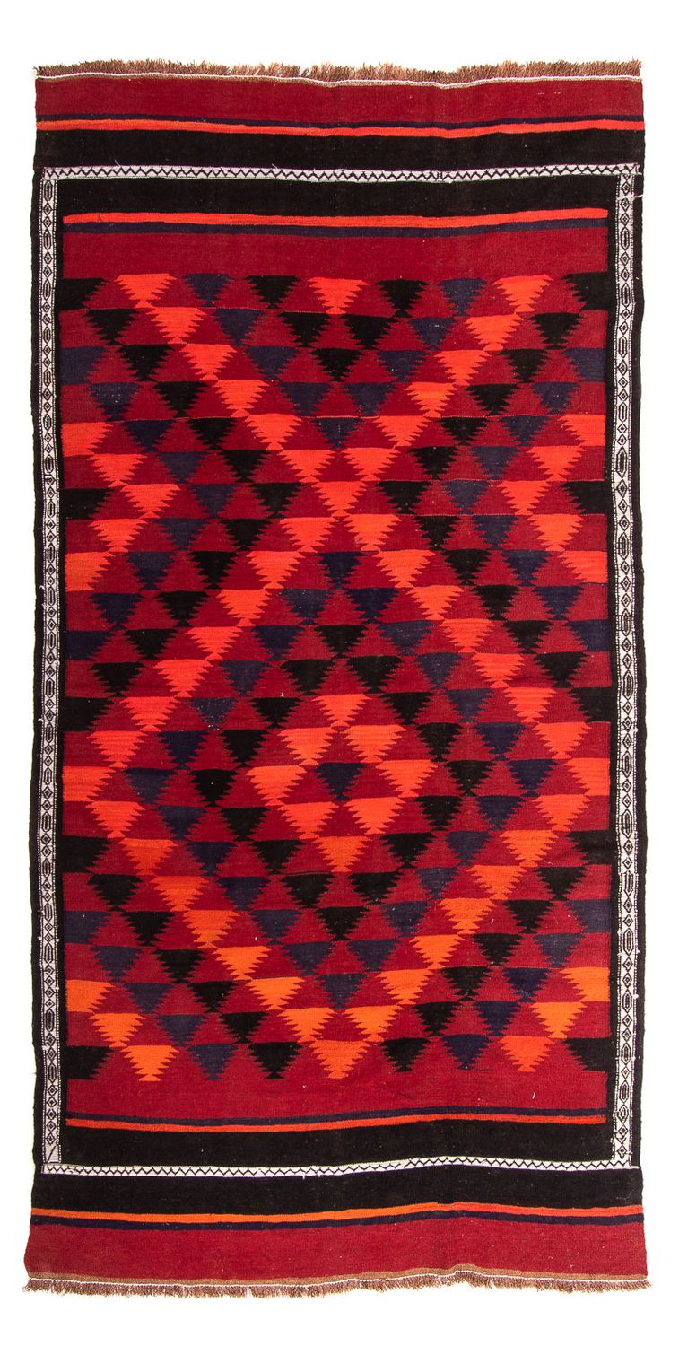 Runner Kelim Rug - Old - 280 x 145 cm - multicolored