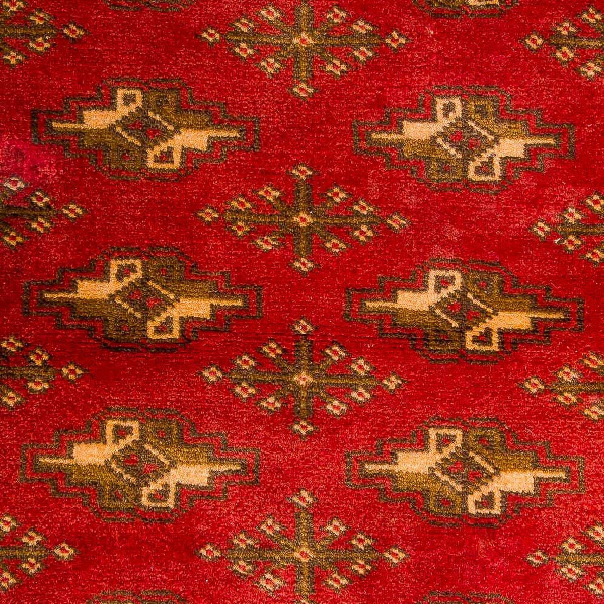 Turkaman Rug - 123 x 95 cm - red