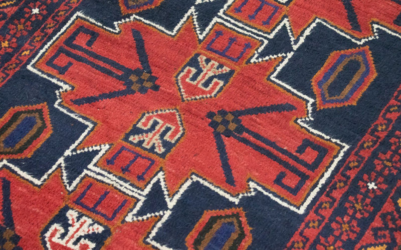 Belutsch Rug - 122 x 77 cm - red