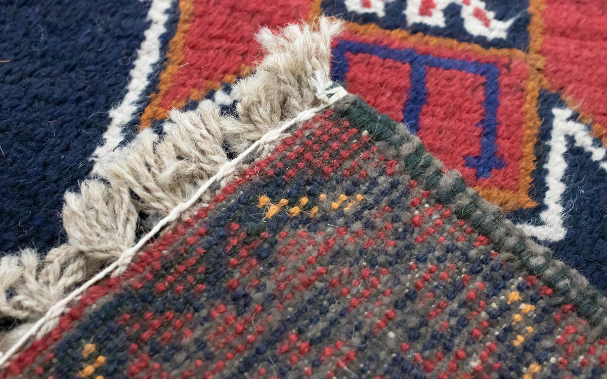 Belutsch Rug - 122 x 77 cm - red