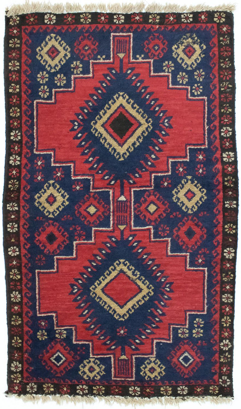 Belutsch Rug - 128 x 81 cm - red