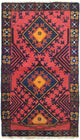 Belutsch Rug 140x82cm - Oriental Rug