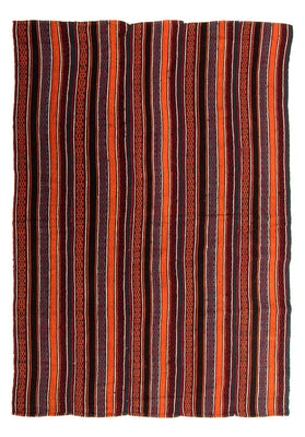 Kelim Rug - Old - 220 x 155 cm - multicolored