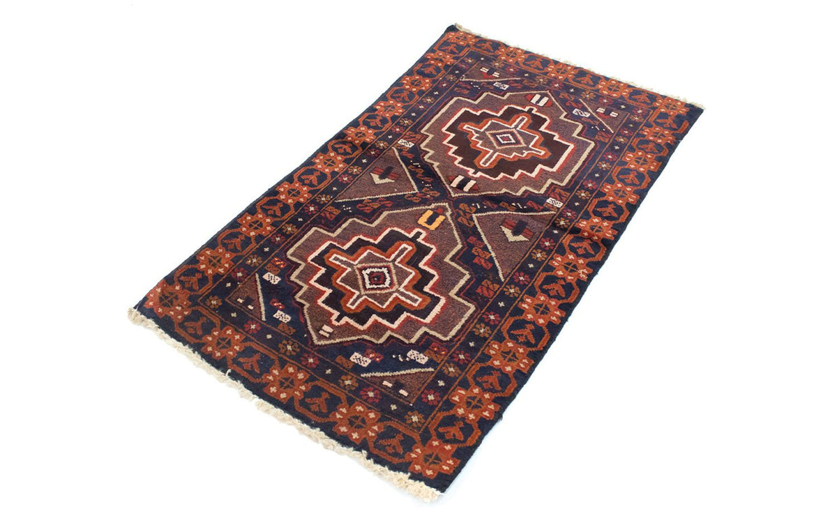 Belutsch Rug - 134 x 79 cm - blue