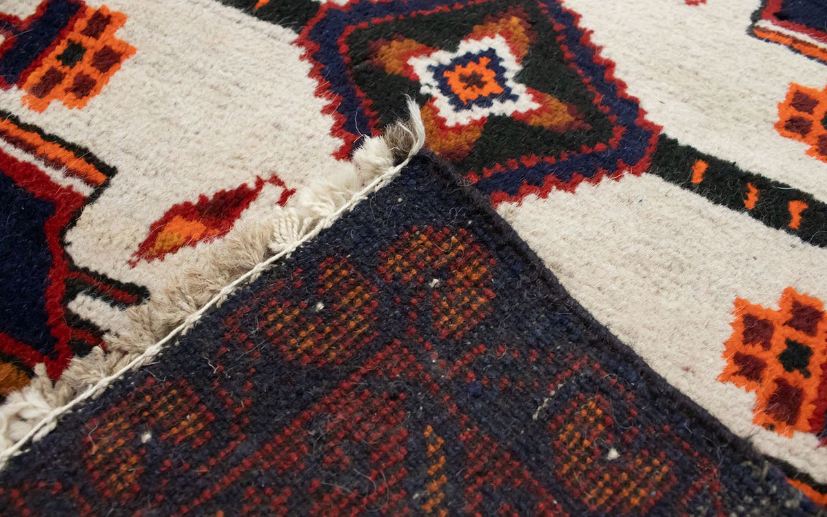 Belutsch Rug - 132 x 84 cm - blue