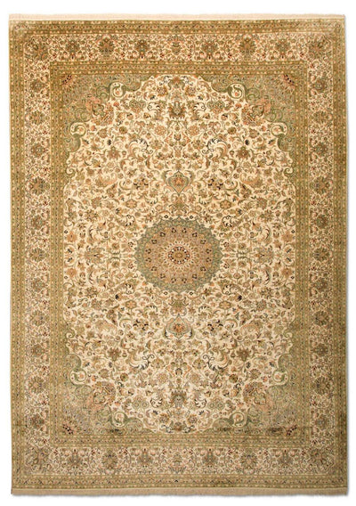 Kashmir Silk Rug 213x314cm - Oriental Rug