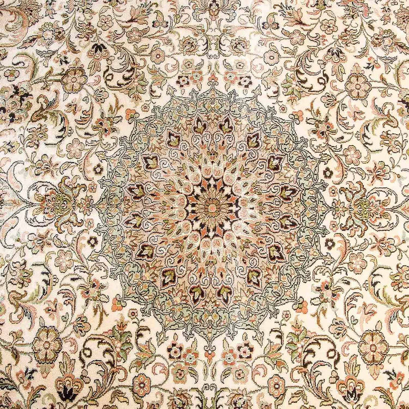 Silk Rug - Kashmir Silk - 314 x 213 cm - beige