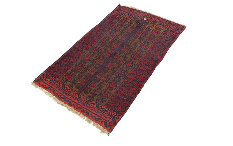 Belutsch Rug - 126 x 74 cm - red