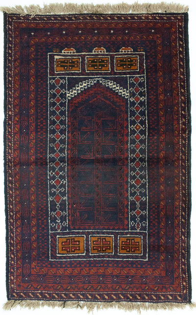 Belutsch Rug 84x139cm - Oriental Rug