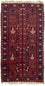Belutsch Rug - 130 x 74 cm - red