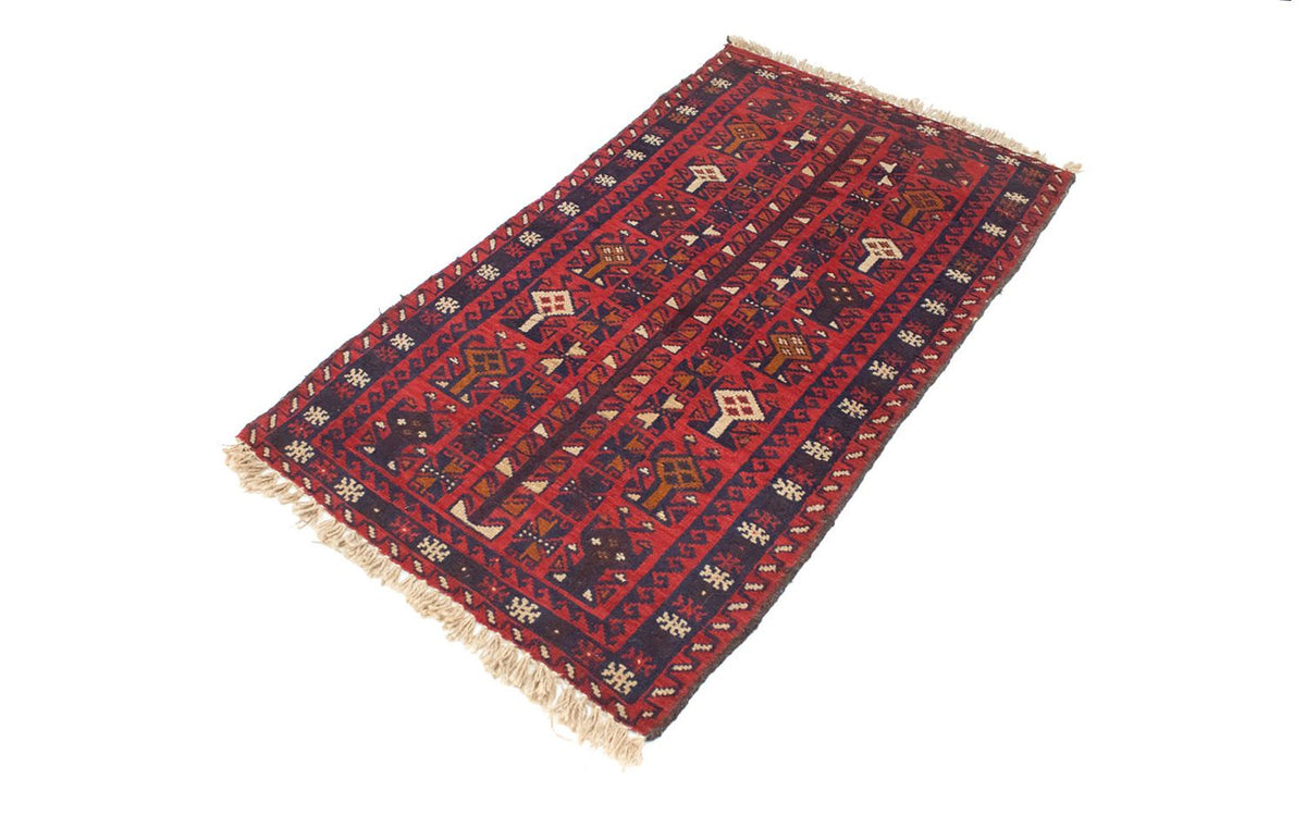 Belutsch Rug - 130 x 74 cm - red