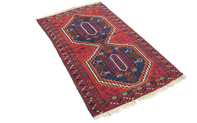 Belutsch Rug - 129 x 78 cm - red