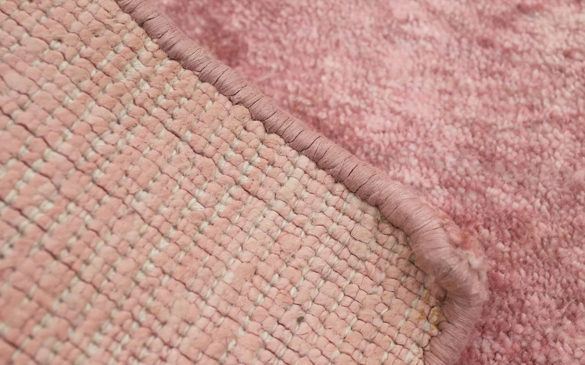 Viscose Rug square  - 35 x 35 cm - rose