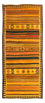Runner Kelim Rug - Old - 355 x 160 cm - multicolored