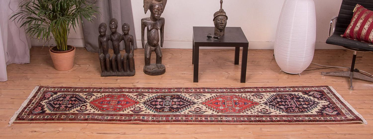 Runner Perser Rug - Nomadic - 296 x 75 cm - beige