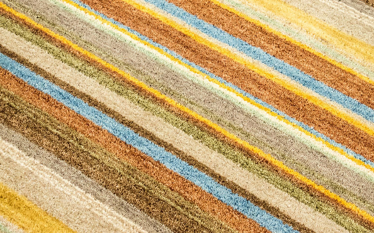 Wool Rug - 225 x 162 cm - multicolored