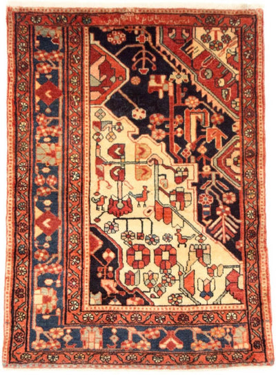 Nahavand Rug 90x127cm - Persian Rugs