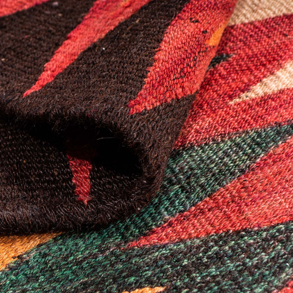 Kelim Rug - Old - 130 x 90 cm - multicolored