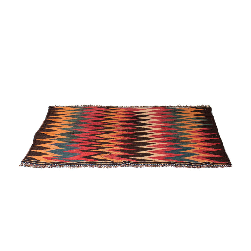 Kelim Rug - Old - 130 x 90 cm - multicolored