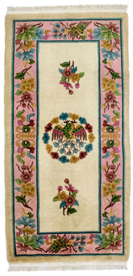 Chinese Rug - 140 x 70 cm - beige