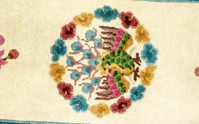 Chinese Rug - 140 x 70 cm - beige