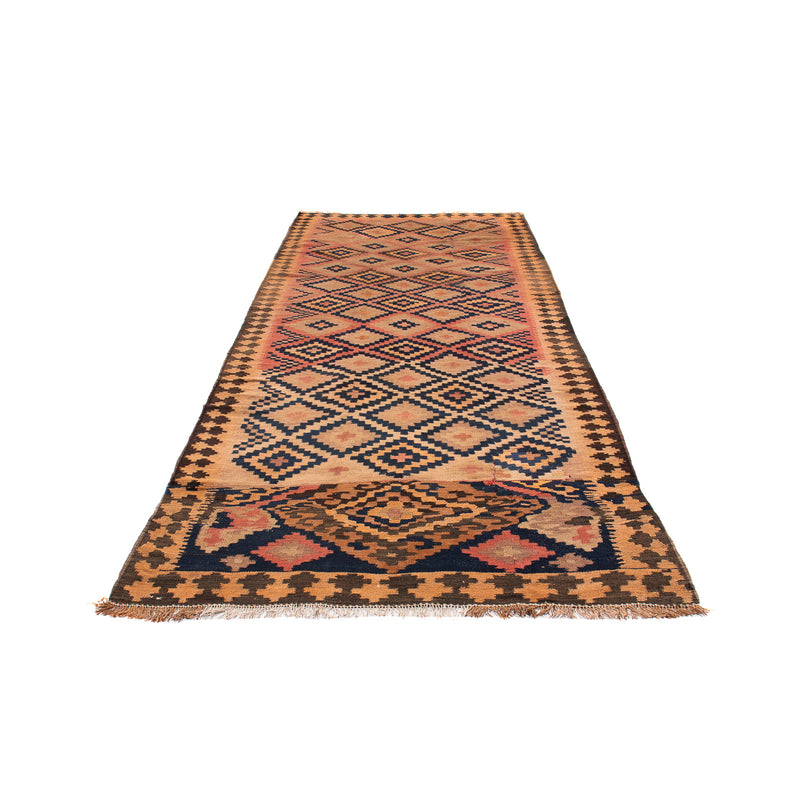 Runner Kelim Rug - Old - 330 x 145 cm - multicolored