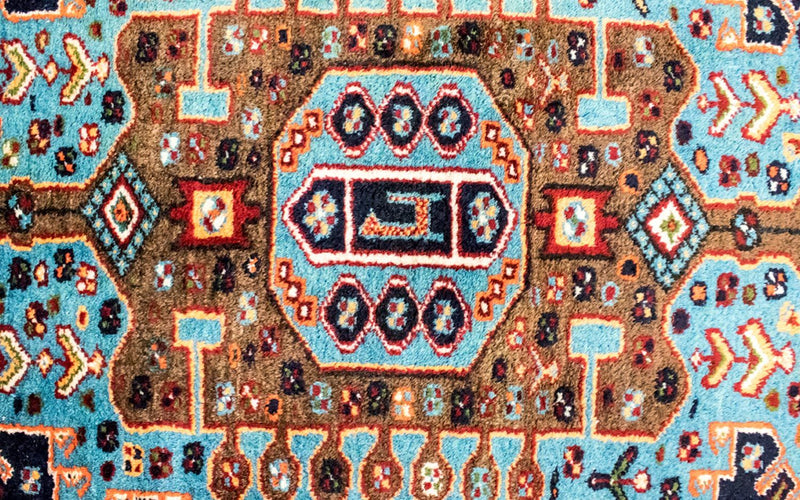 Perser Rug - Nomadic - 199 x 130 cm - blue