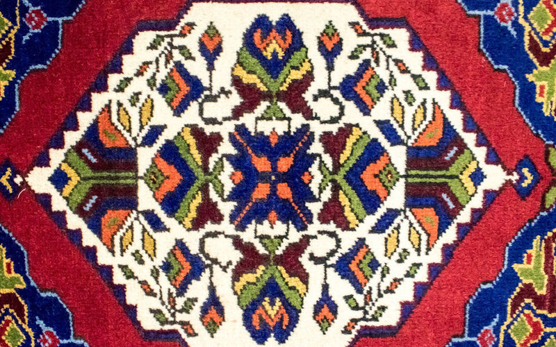 Oriental Rug - 97 x 56 cm - blue