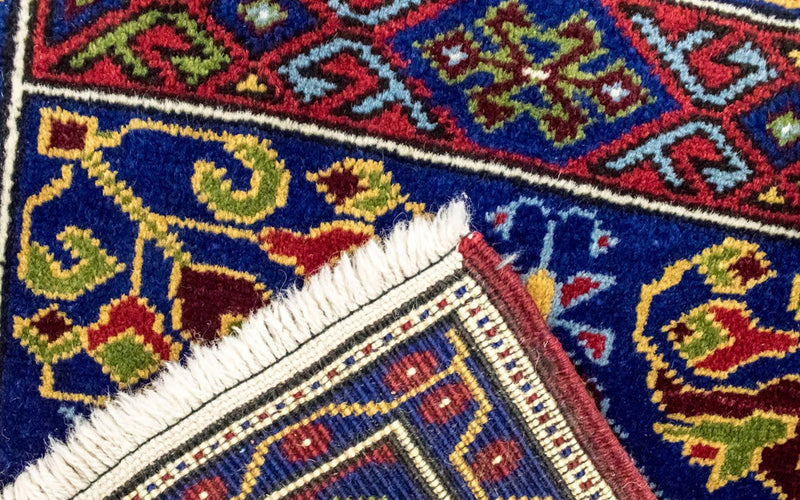 Oriental Rug - 97 x 56 cm - blue