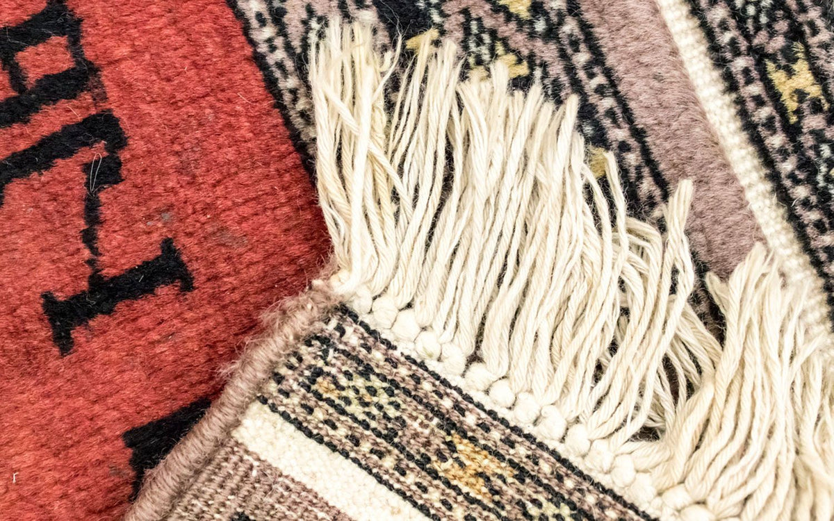 Pakistani Rug - 68 x 30 cm - red