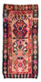 Runner Kelim Rug - Old - 300 x 150 cm - multicolored