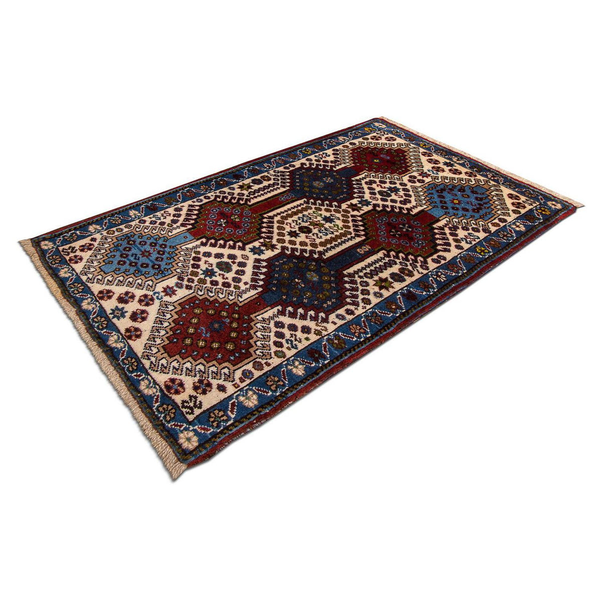 Perser Rug - Nomadic - 83 x 53 cm - beige