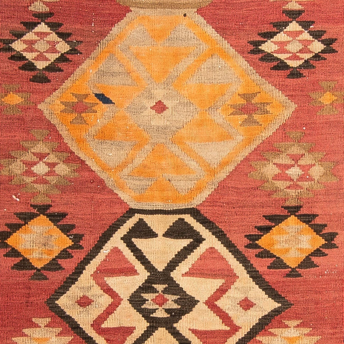 Kelim Rug - Old - 200 x 110 cm - multicolored