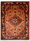 Malayer Rug 68x95cm - Persian Rugs - Rectangle / Multicolored / 68 x 95 cm Rectangle