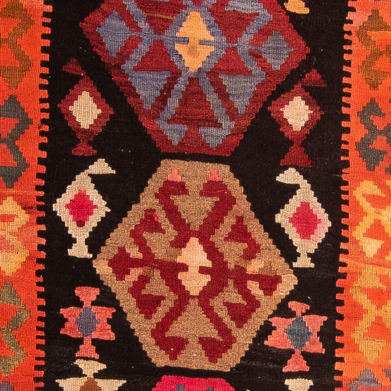 Runner Kelim Rug - Old - 240 x 117 cm - multicolored