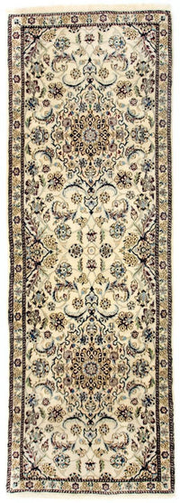 Runner Perser Rug - Nain - Royal - 254 x 88 cm - beige