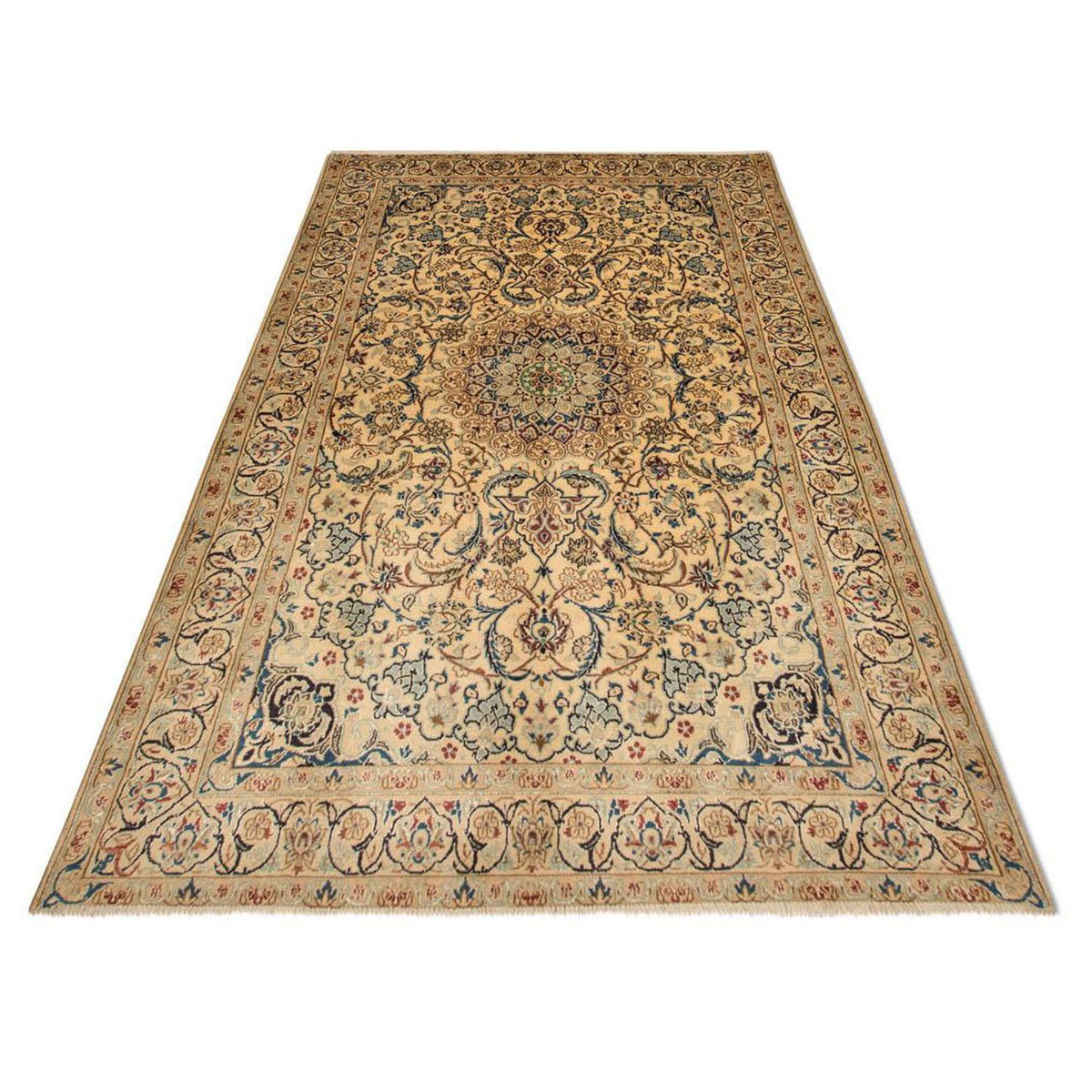 Perser Rug - Nain - Royal - 215 x 132 cm - beige