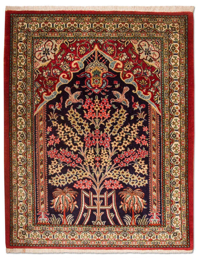 Qom Rug 82x108cm - Persian Rugs