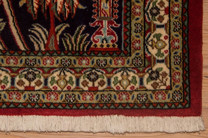 Perser Rug - Ghom - 108 x 82 cm - blue