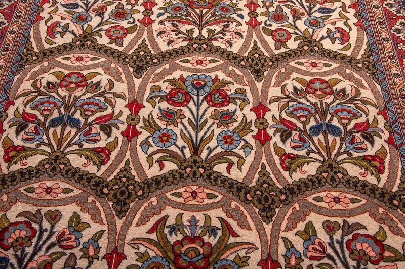 Perser Rug - Ghom - 215 x 141 cm - red