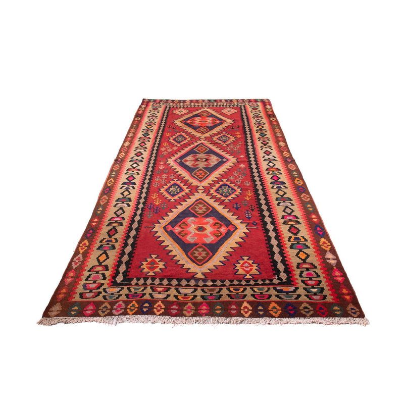 Runner Kelim Rug - Old - 360 x 170 cm - multicolored