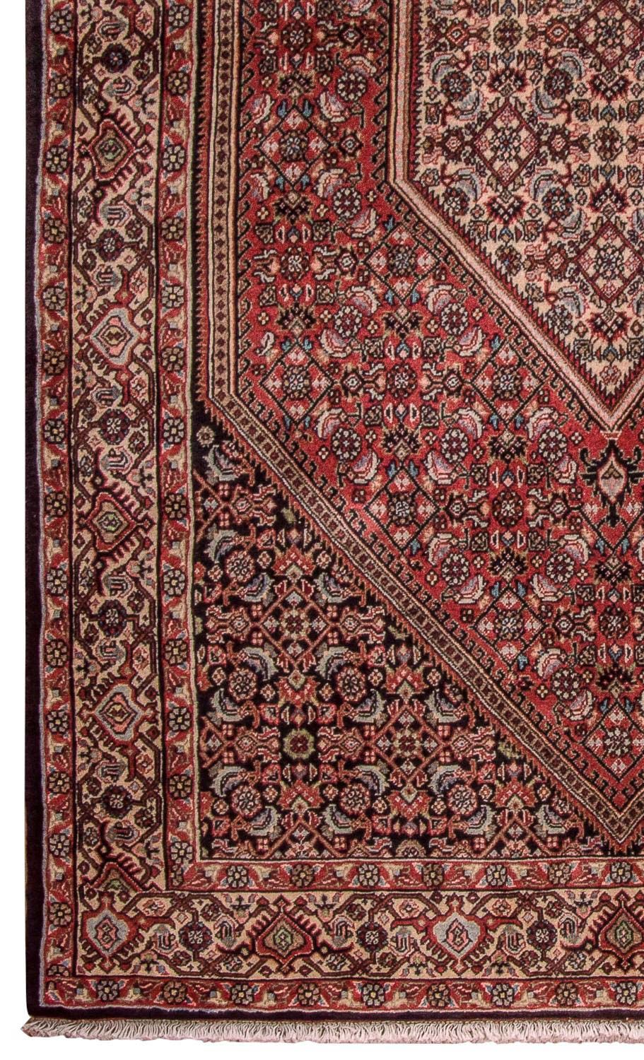 Perser Rug - Bidjar - 190 x 112 cm - light red