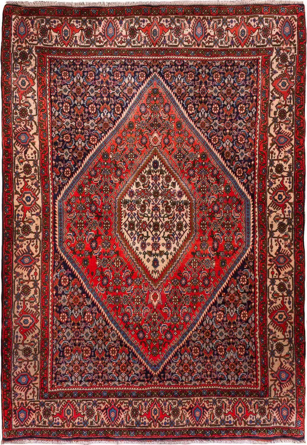 Perser Rug - Bidjar - 181 x 120 cm - red