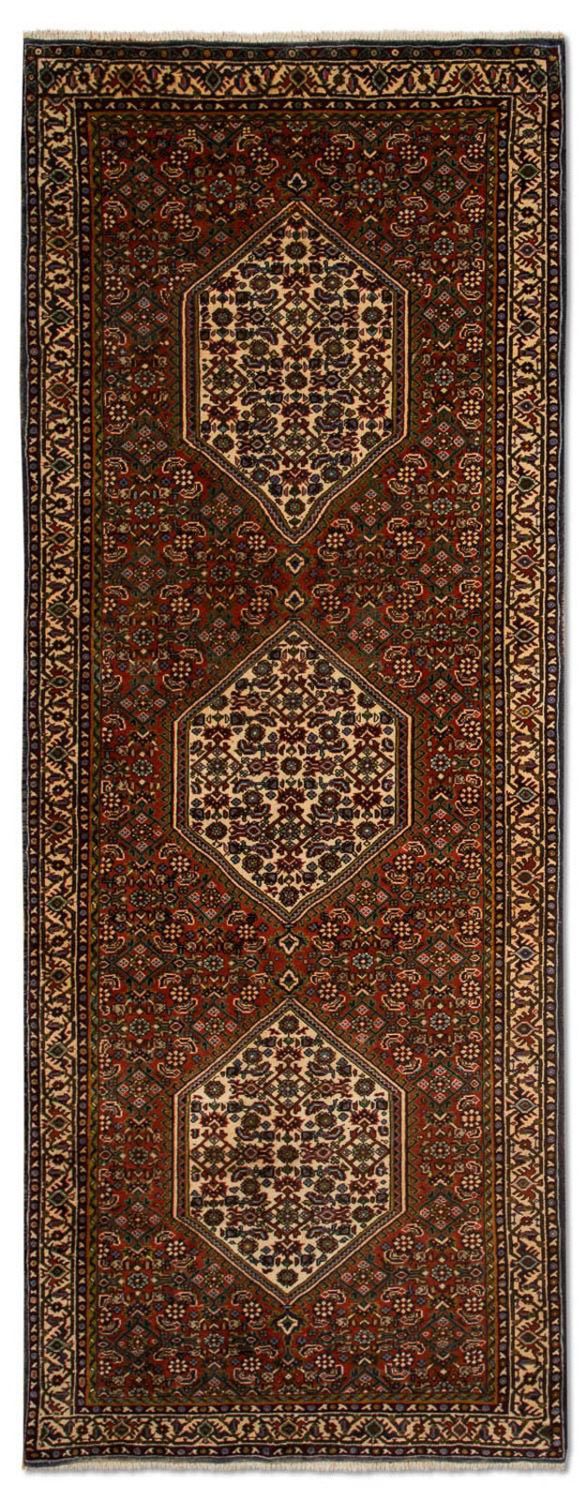 Runner Perser Rug - Bidjar - 214 x 77 cm - brown