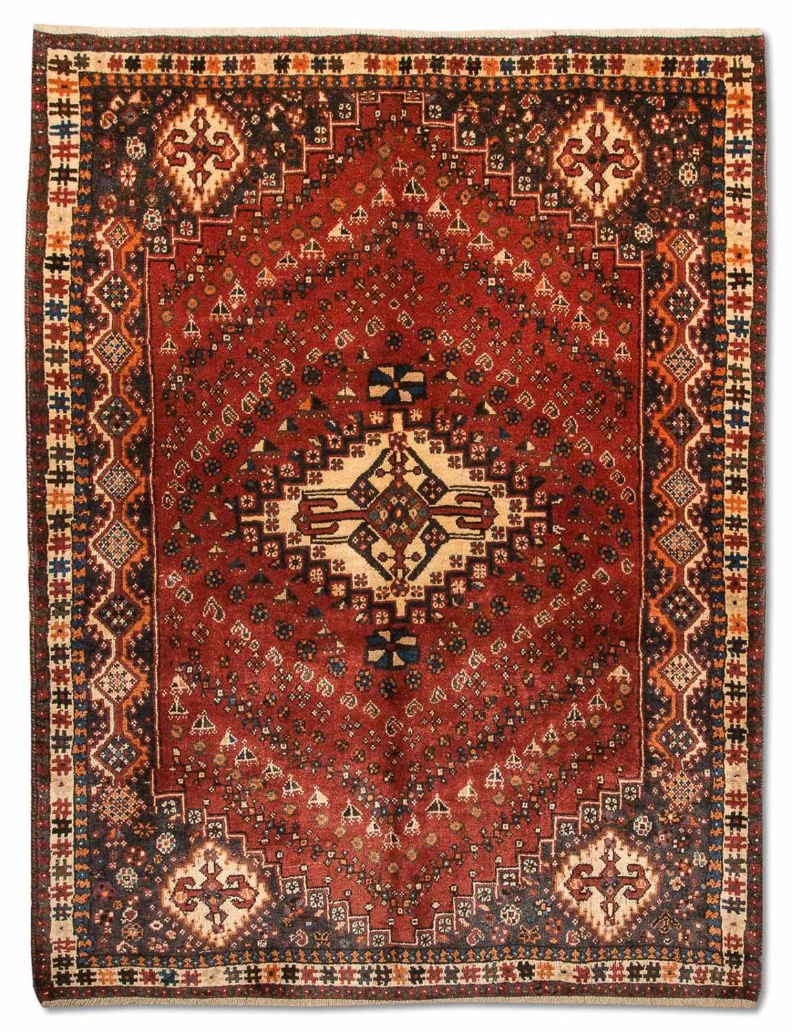 Perser Rug - Nomadic - 224 x 163 cm - red