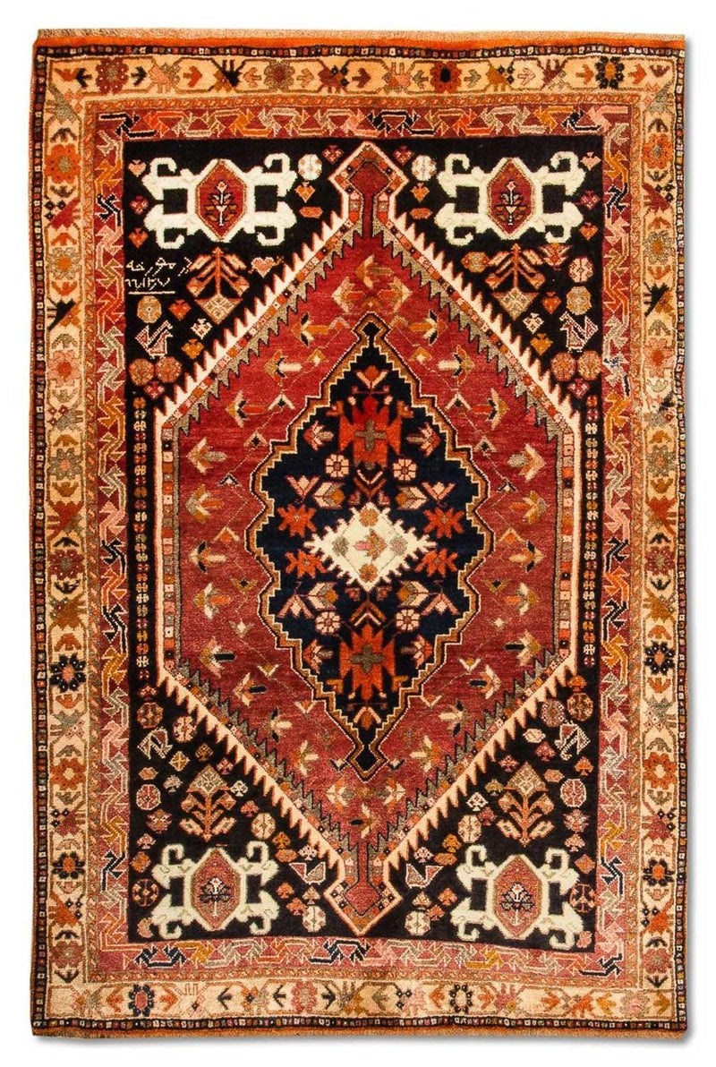 Perser Rug - Nomadic - 209 x 128 cm - blue